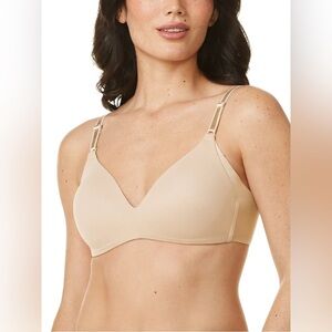 Warners  Underarm-Smoothing Comfort Wireless Lightly Lined T-Shirt  34A